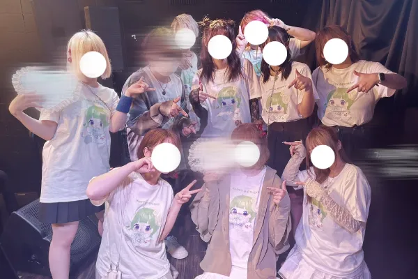 フルカラー転写(DTF)プリントの制作事例:生誕祭イベントのTシャツ|静岡県I様