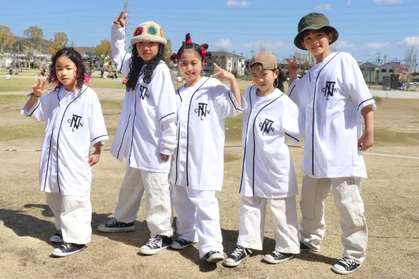 大阪府キッズダンスチームNattyClan様ベースボールシャツ衣装