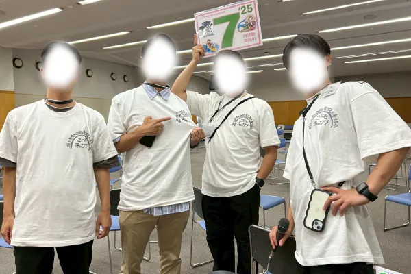 埼玉県こどもキャンプ様オリジナルスタッフTシャツ