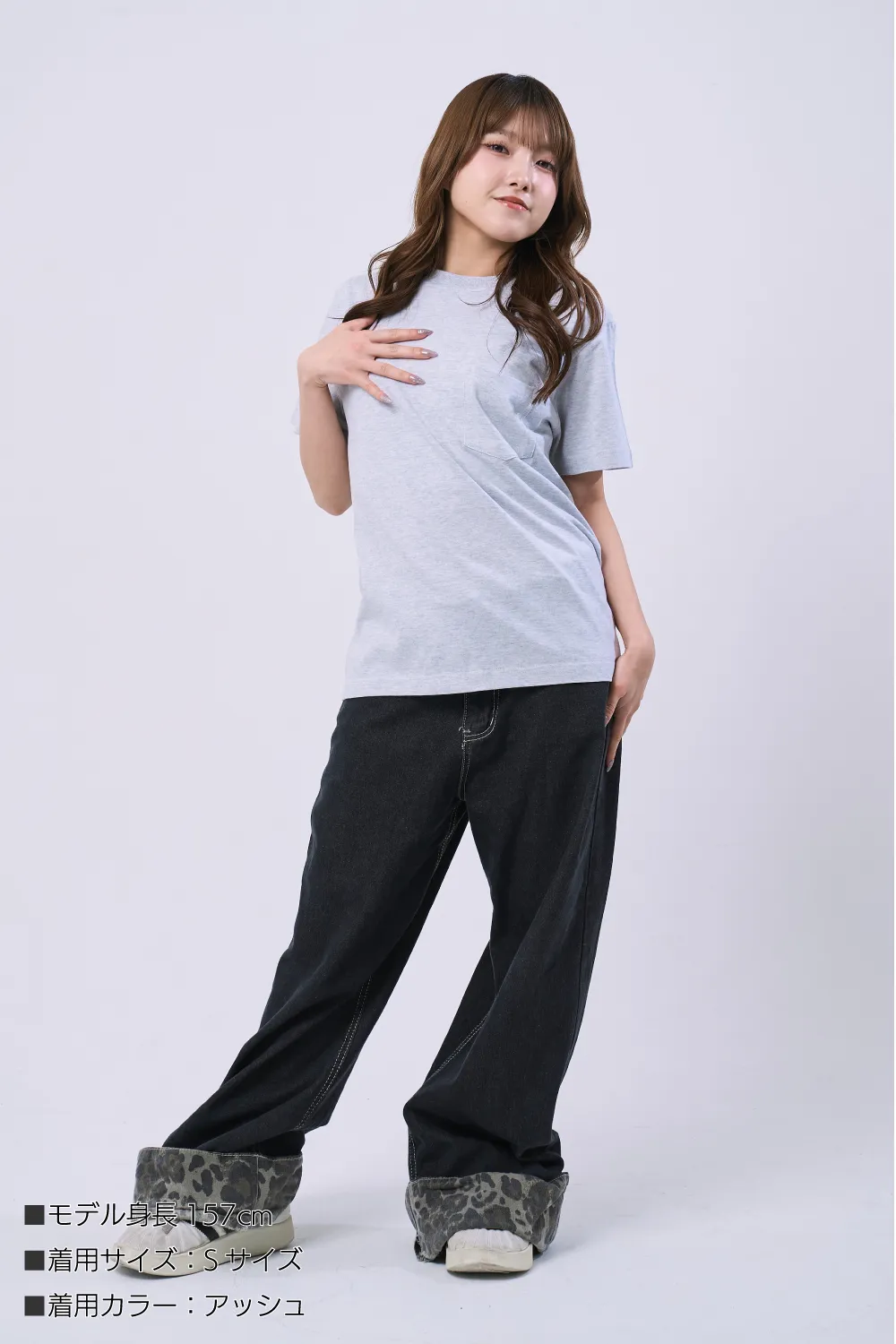 胸ポケ付きハイクオリティTシャツ