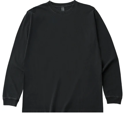 ヴィンテージカラー長袖Tシャツリブ付き（6.6オンス ）