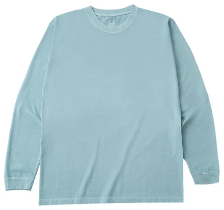 ヴィンテージカラー長袖Tシャツリブ付き（6.6オンス ）