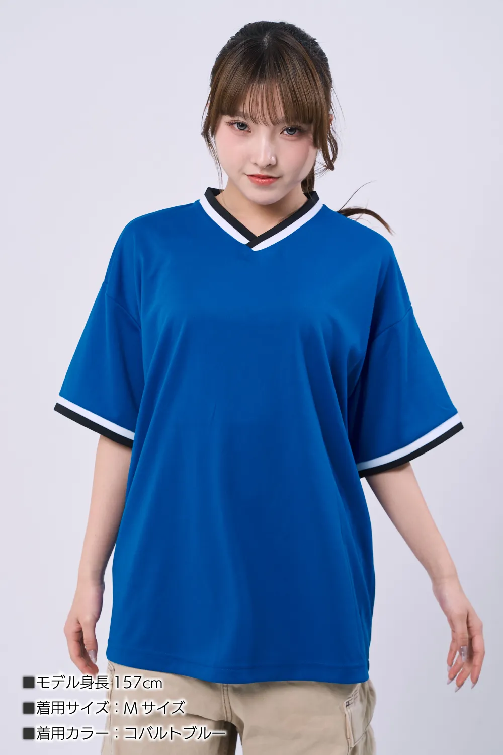 スポーツラインリブ　BIGシャツ
