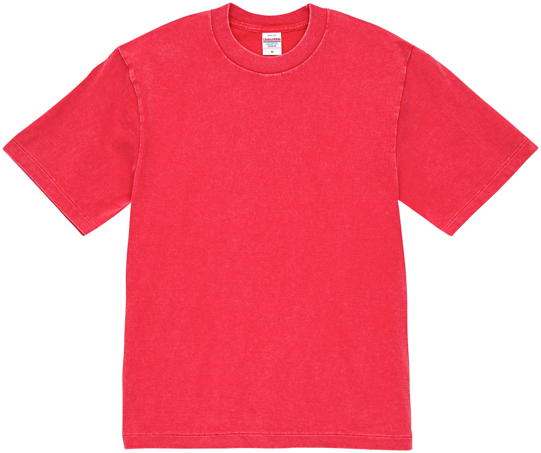 古着風フェードTシャツ　6.2オンス