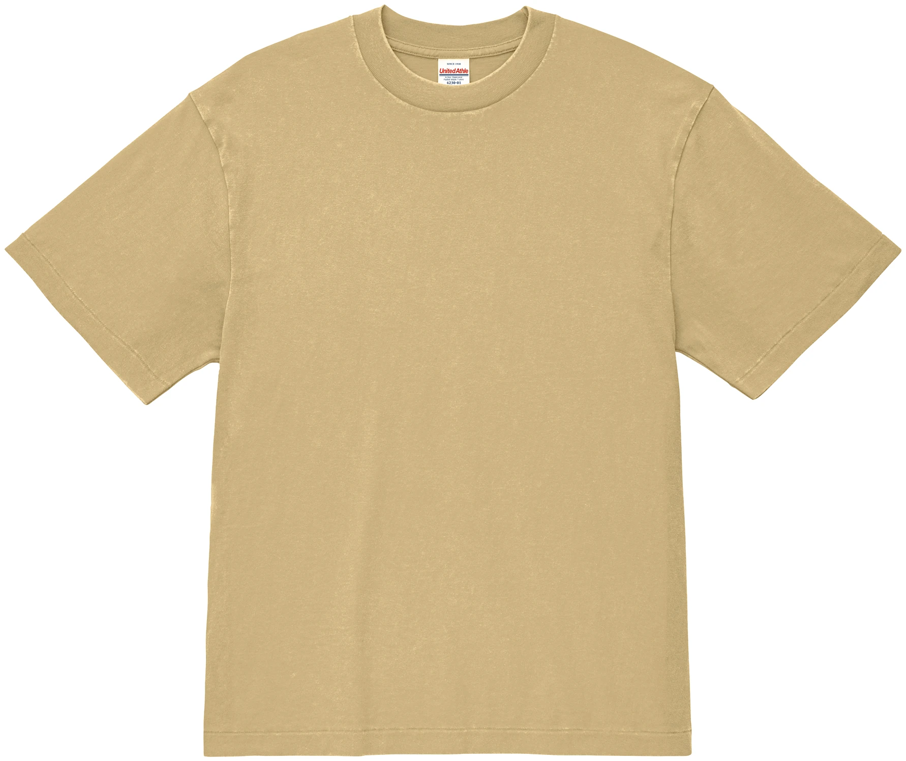 古着風フェードTシャツ　6.2オンス