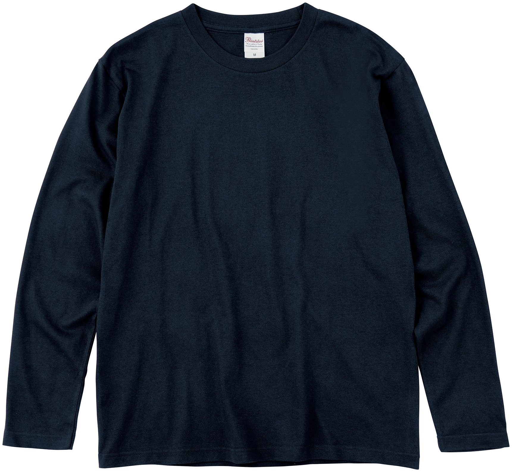 ベーシック長袖Tシャツ（リブ無し）