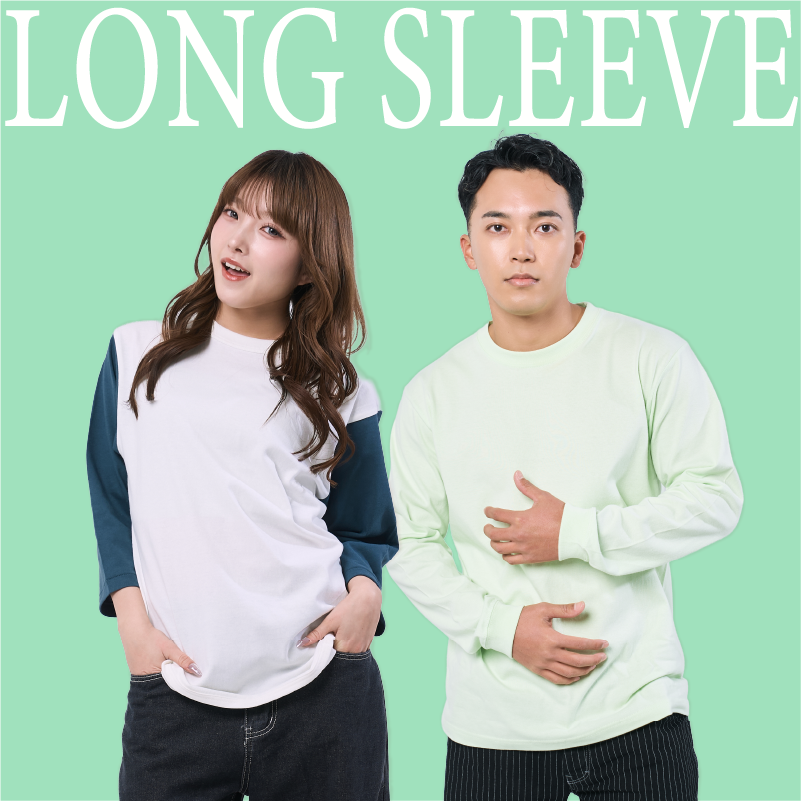 長袖ロングTシャツ